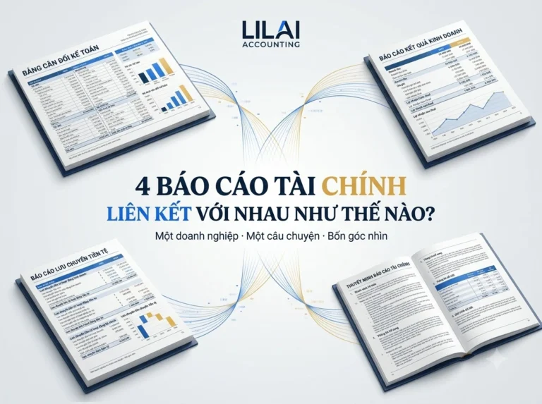 4 báo cáo tài chính liên kết với nhau thế nào?