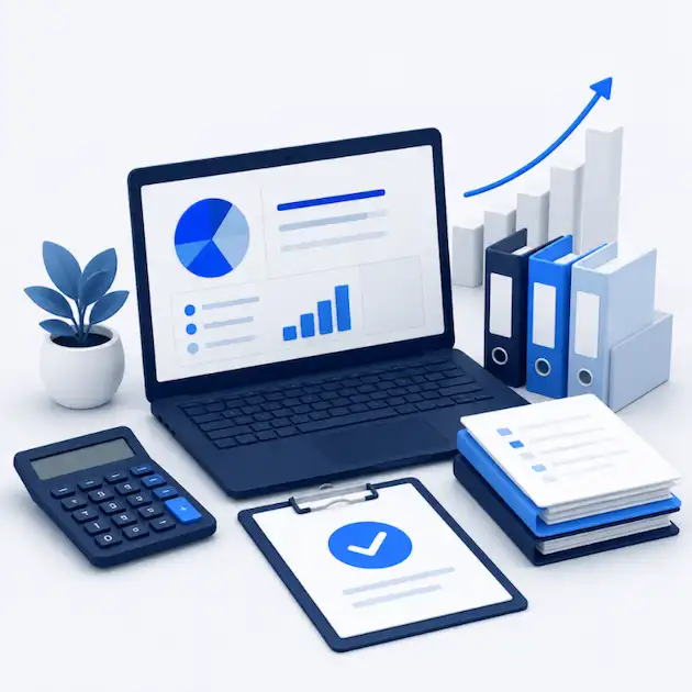 Minh họa dịch vụ kế toán và thuế LILAI Accounting.
